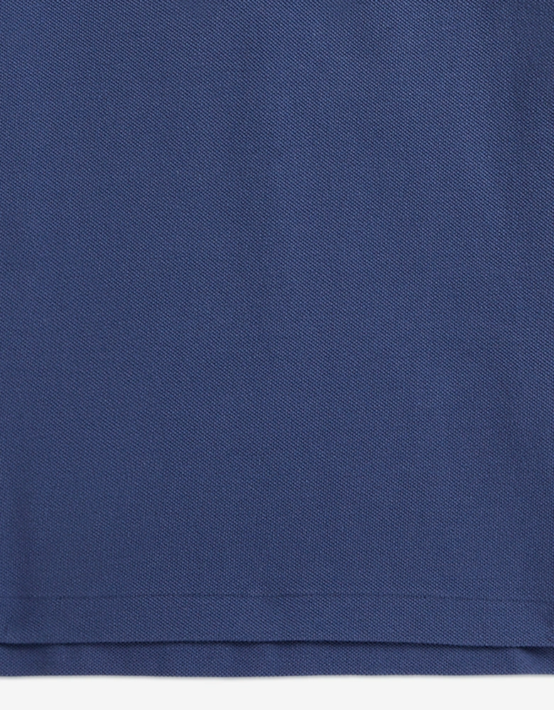 Boys Logo Polo Shirt in Navy