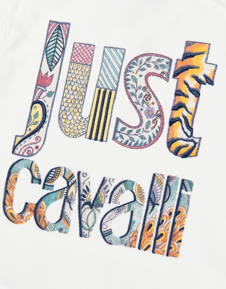 Boys Bugrasi Polo Shirt in Ivory