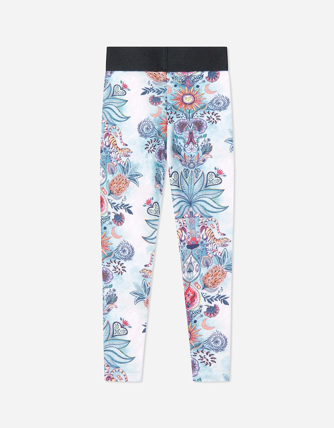 Girls Tropical Garden Tandi Leggings in Multicolour