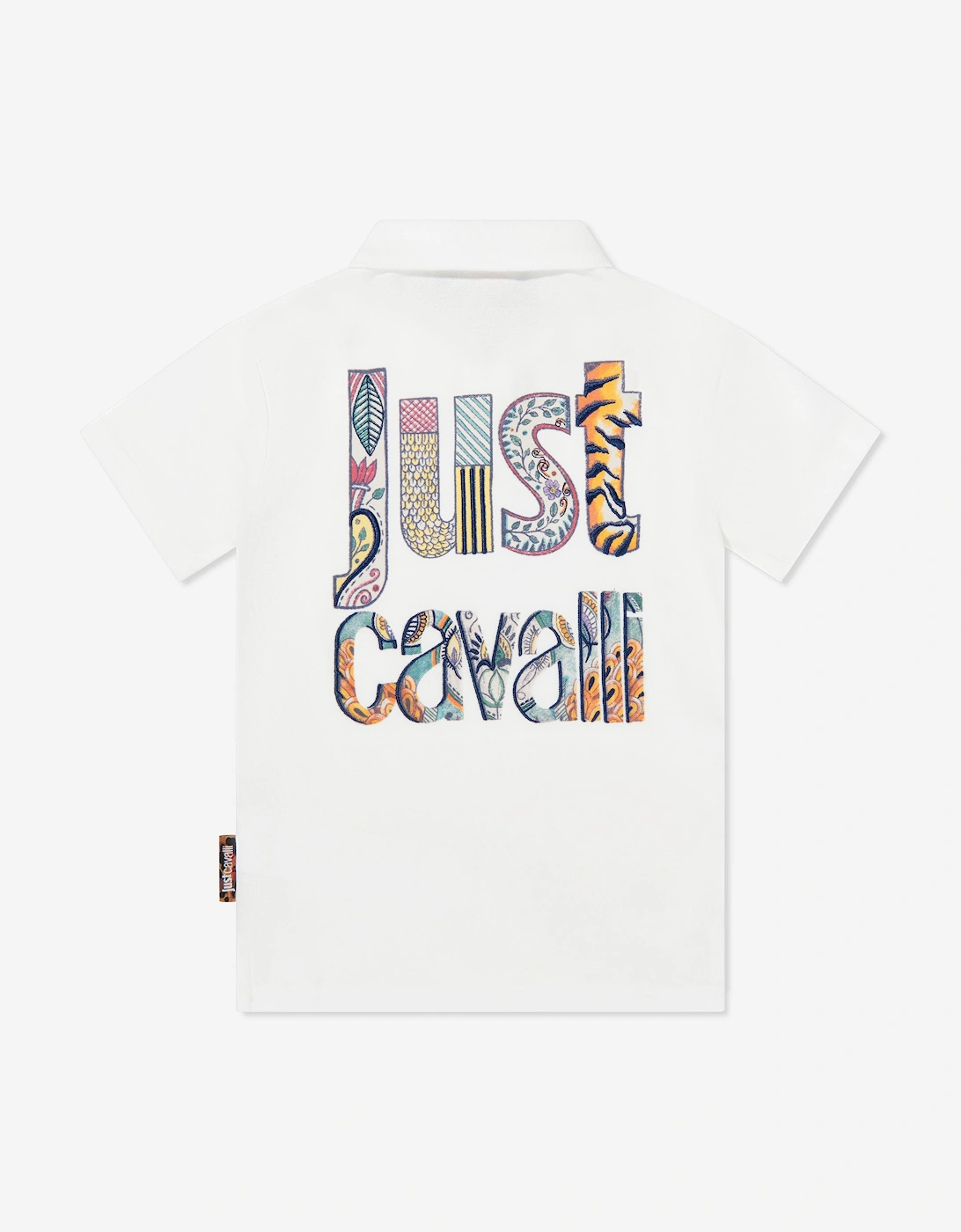 Boys Bugrasi Polo Shirt in Ivory