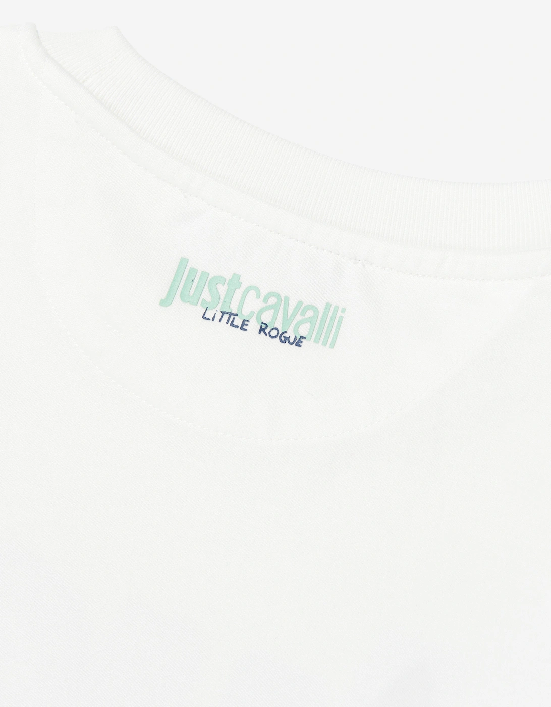 Kids Chakia Logo T-Shirt in Ivory