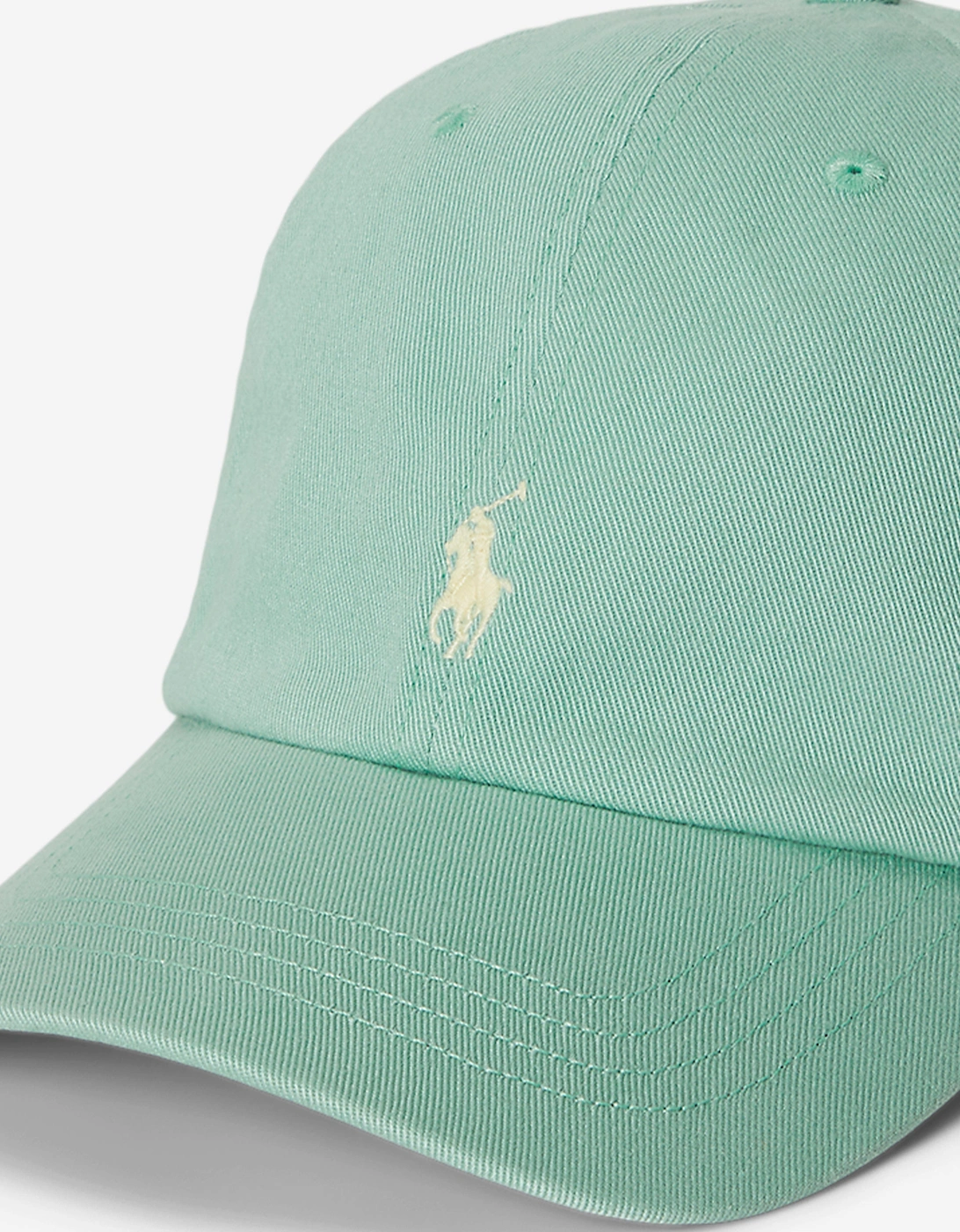 Boys Chino Twill Classic Sports Cap in Green