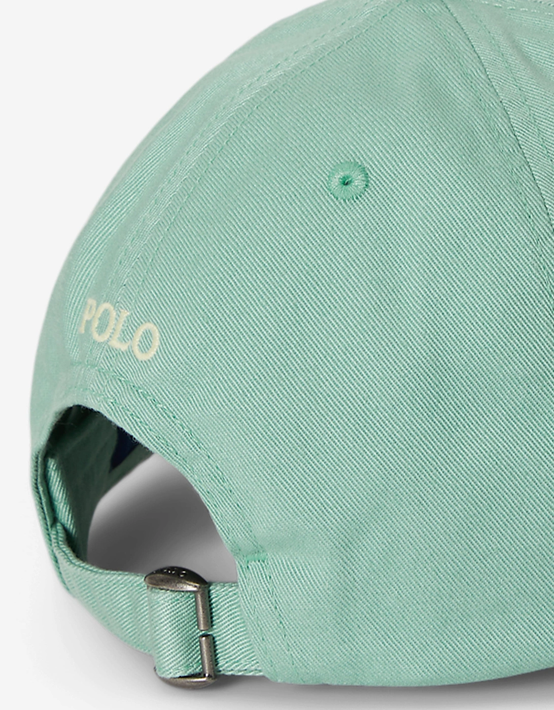 Boys Chino Twill Classic Sports Cap in Green