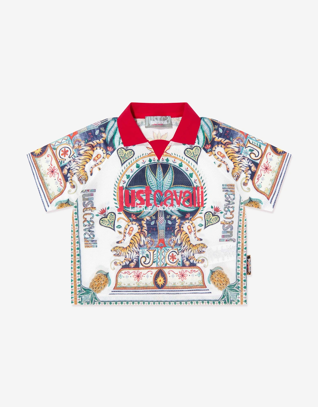 Kids Palm Ungrix Polo Shirt in Multicolour, 5 of 4