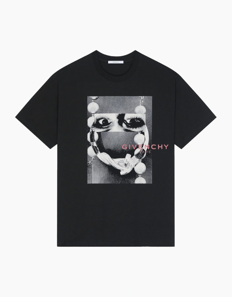 Graphic Print T-Shirt Black