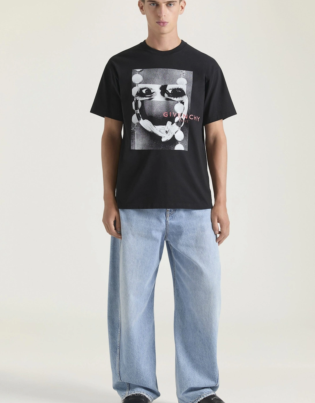 Graphic Print T-Shirt Black