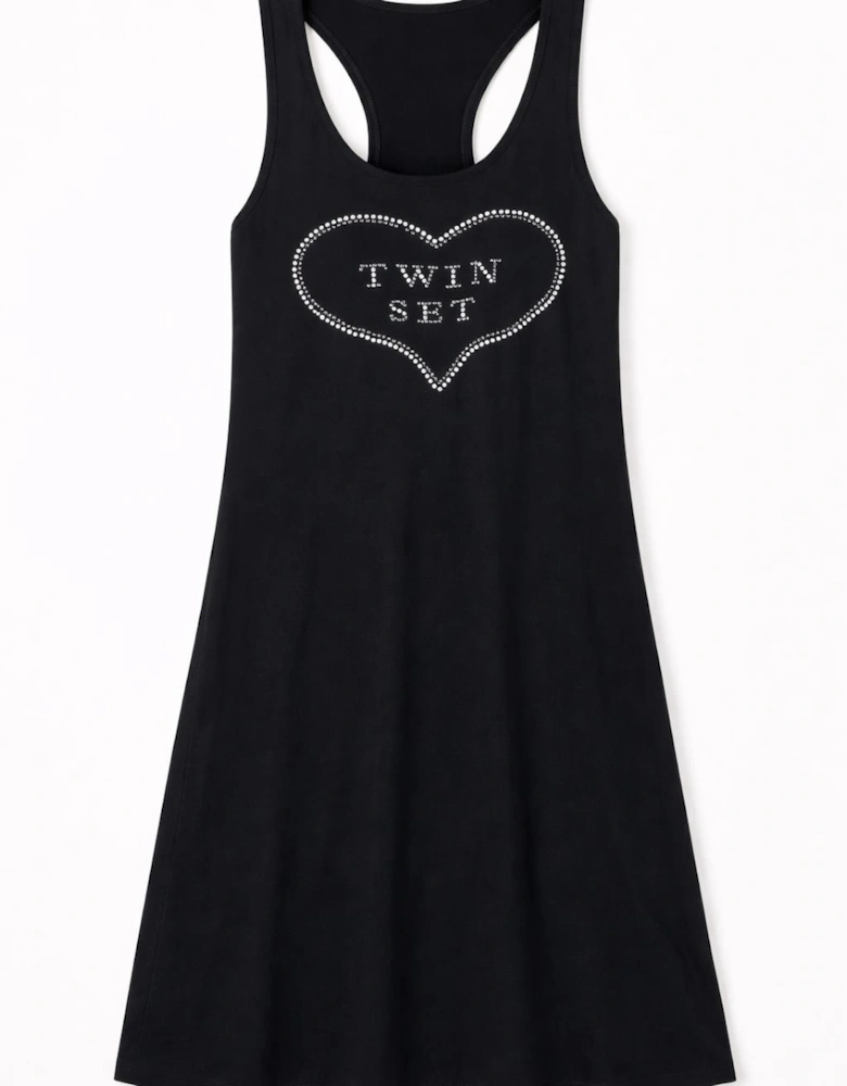 Women's Black Heart Dress