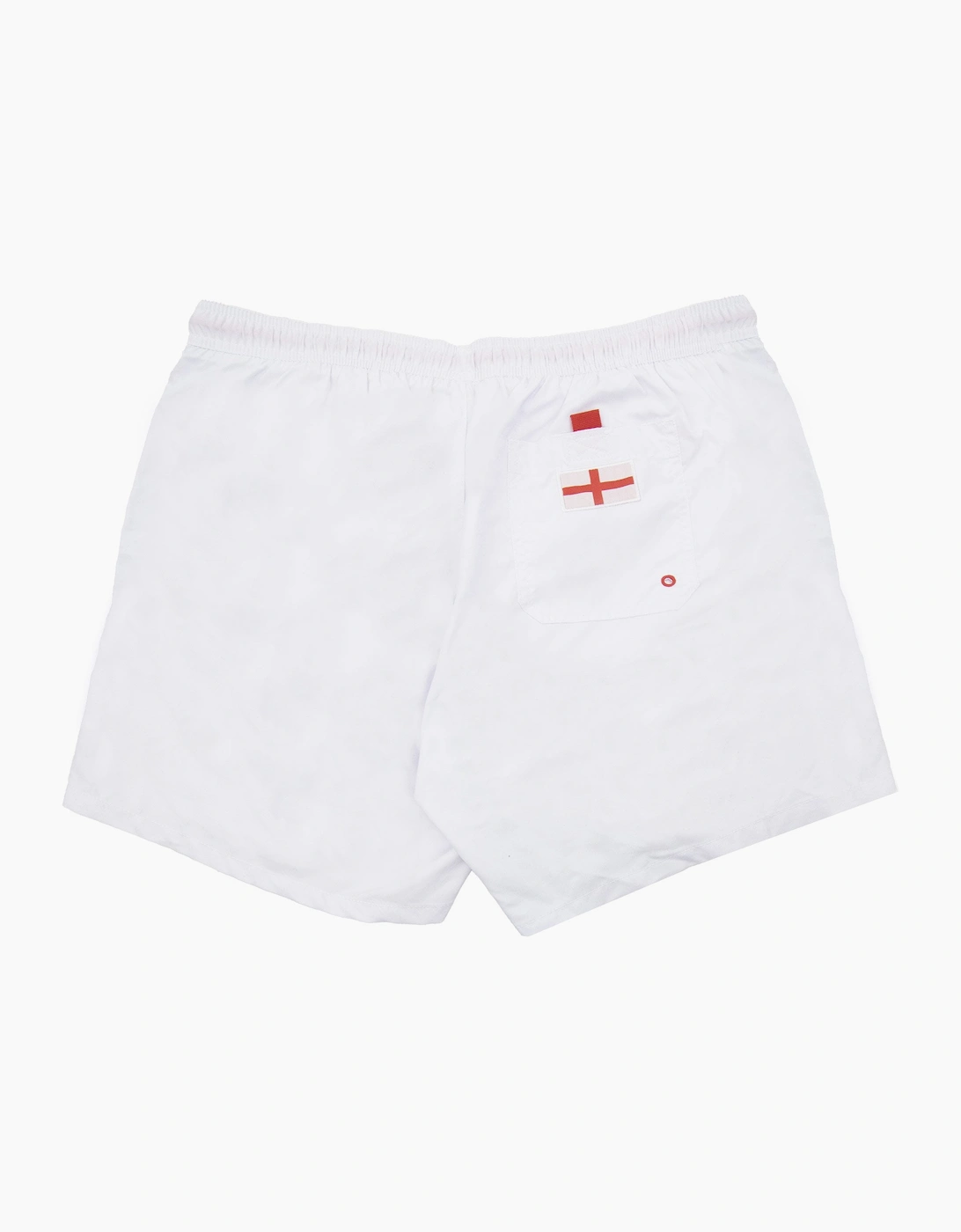 Football Fish 'England' Shorts White