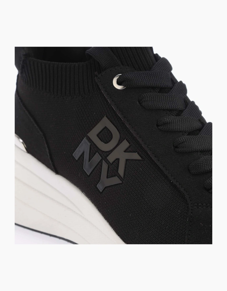 Kasia Lace Up Wedge Trainers