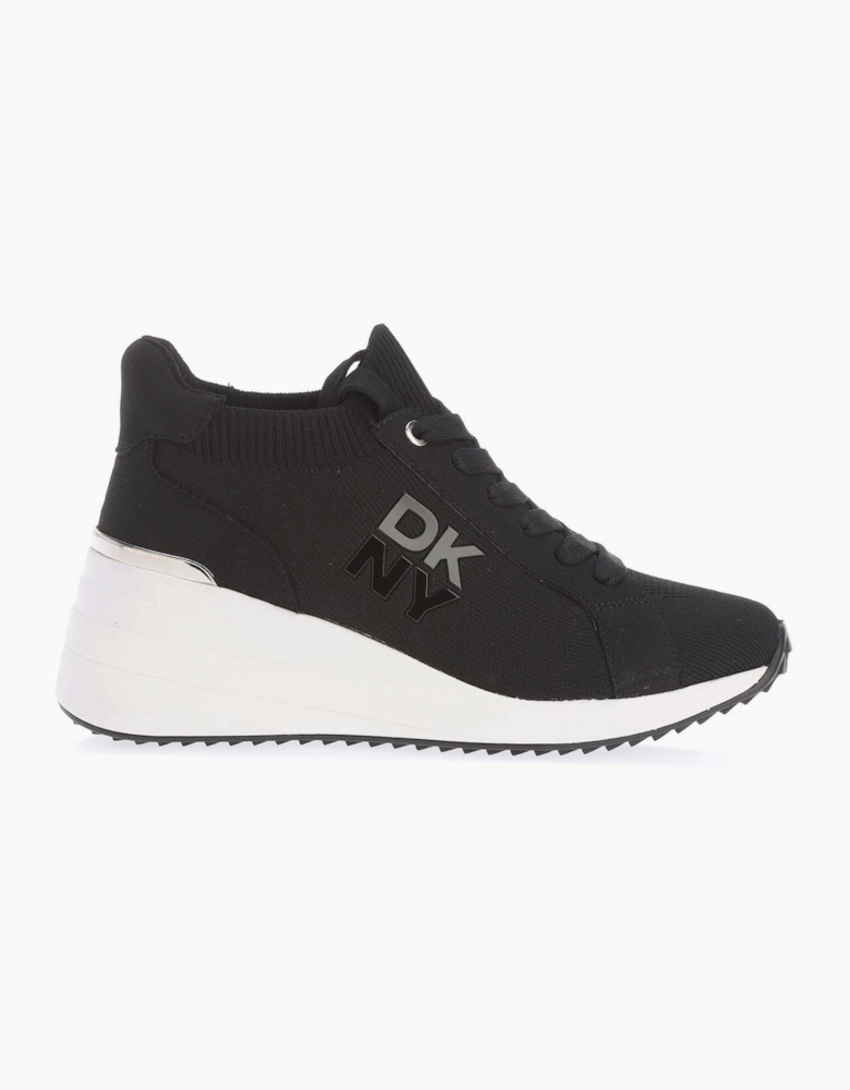 Kasia Lace Up Wedge Trainers