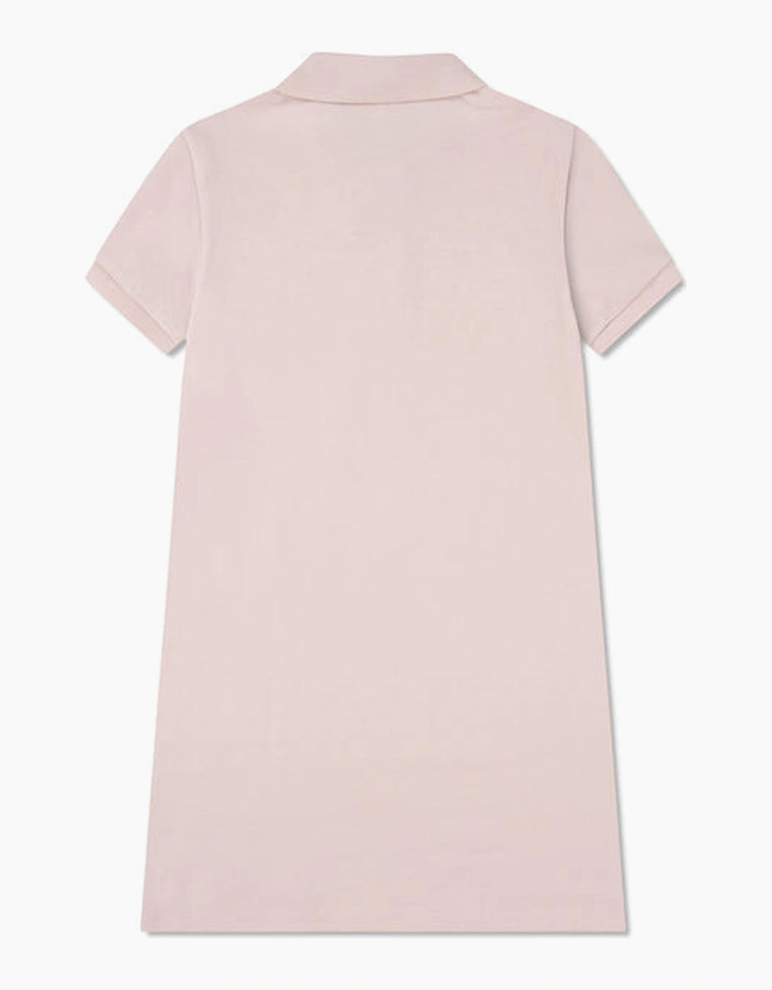 PINK PIQUE POLO DRESS 347066