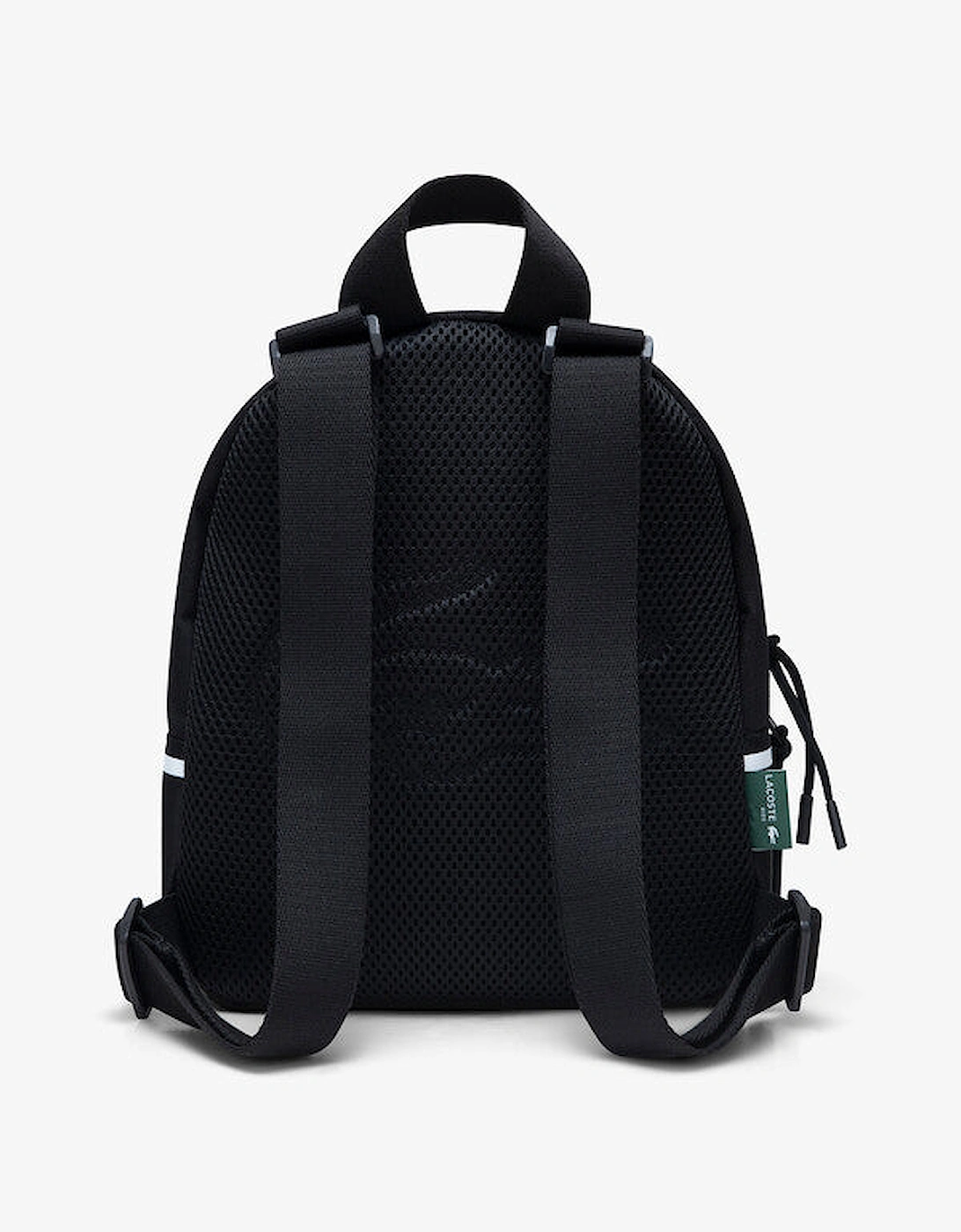LACOSTE BLACK MINI BACKPACK 7A6213