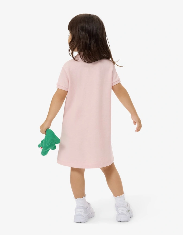 GIRLS/TEEN SALMON POLO DRESS 347066-NA5