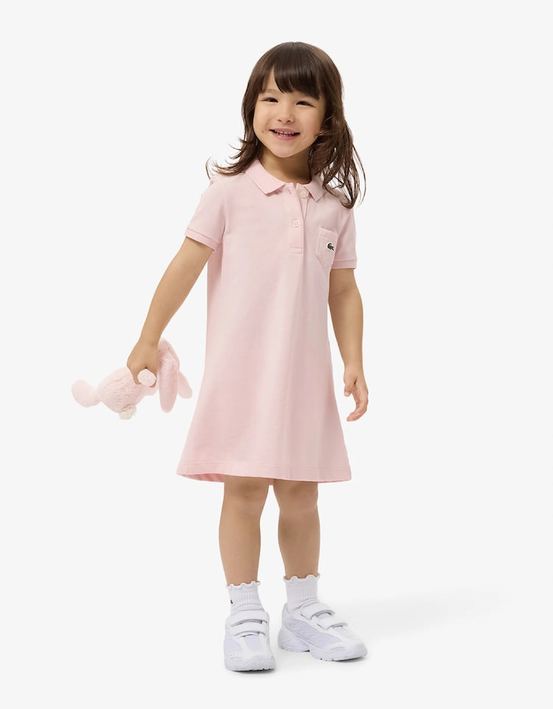GIRLS/TEEN SALMON POLO DRESS 347066-NA5