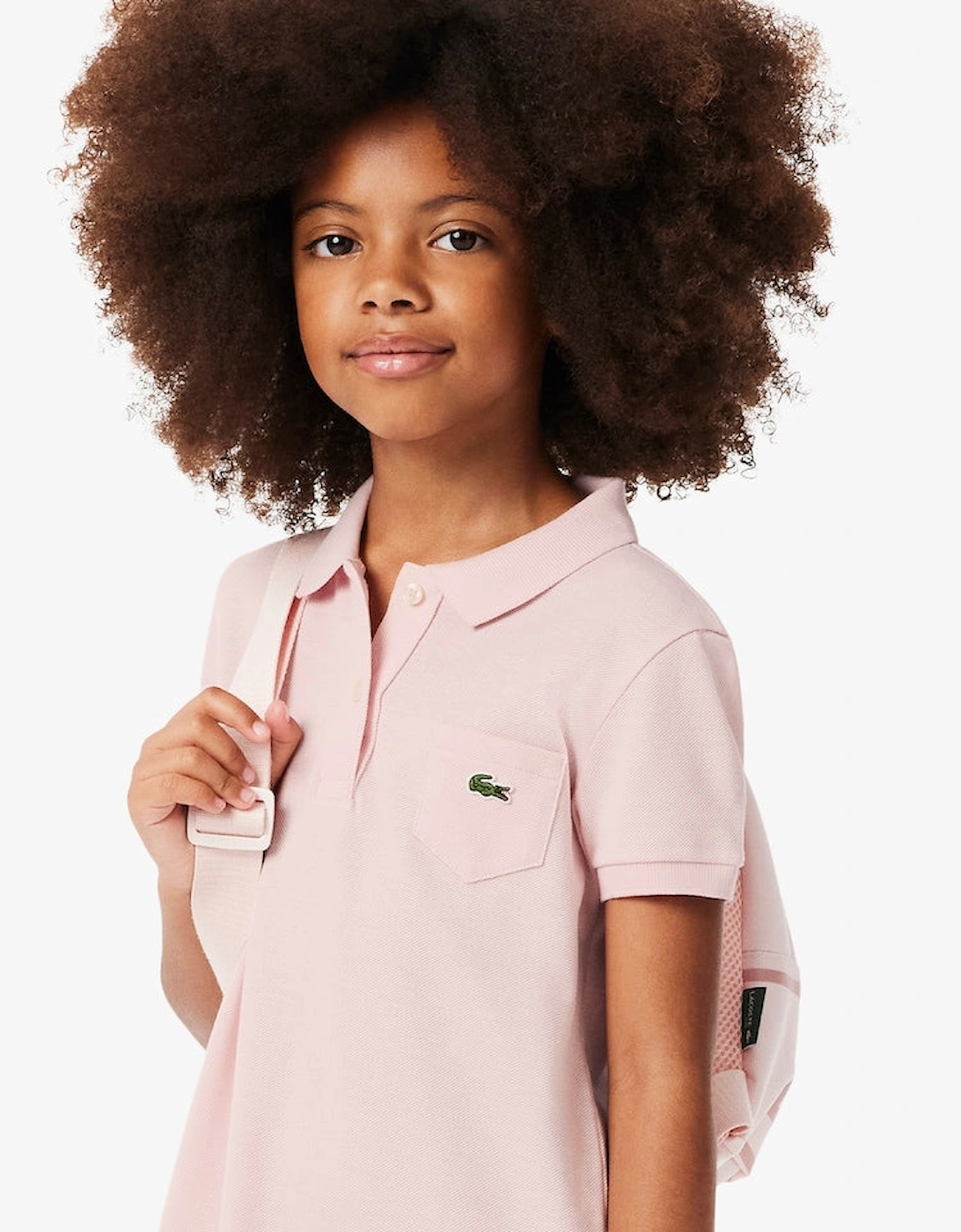 GIRLS/TEEN SALMON POLO DRESS 347066-NA5