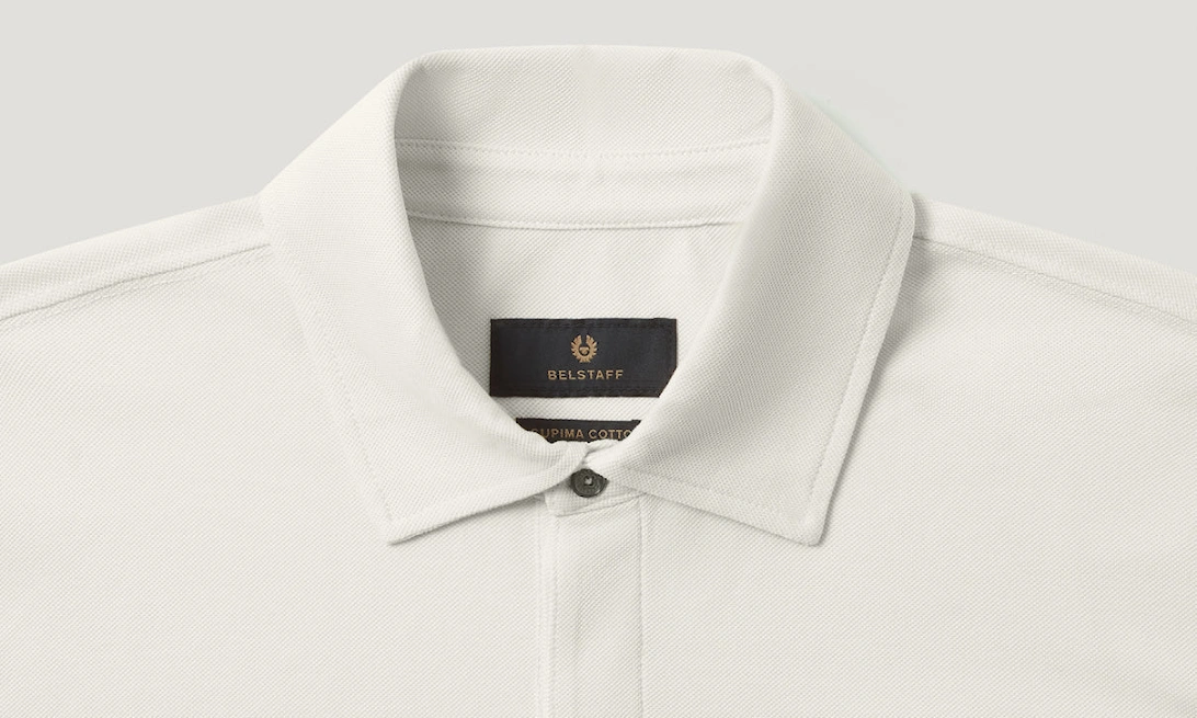 Curator Polo Shirt Silver Birch