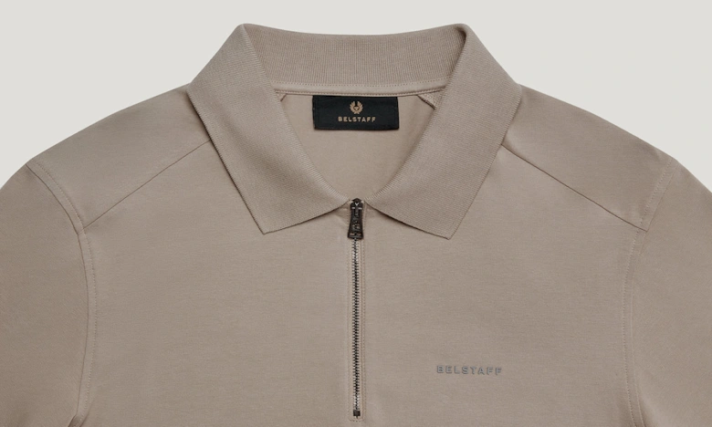 Alloy Polo Shirt Dark Sand