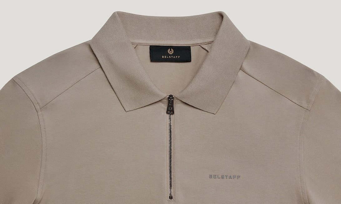 Alloy Polo Shirt Dark Sand