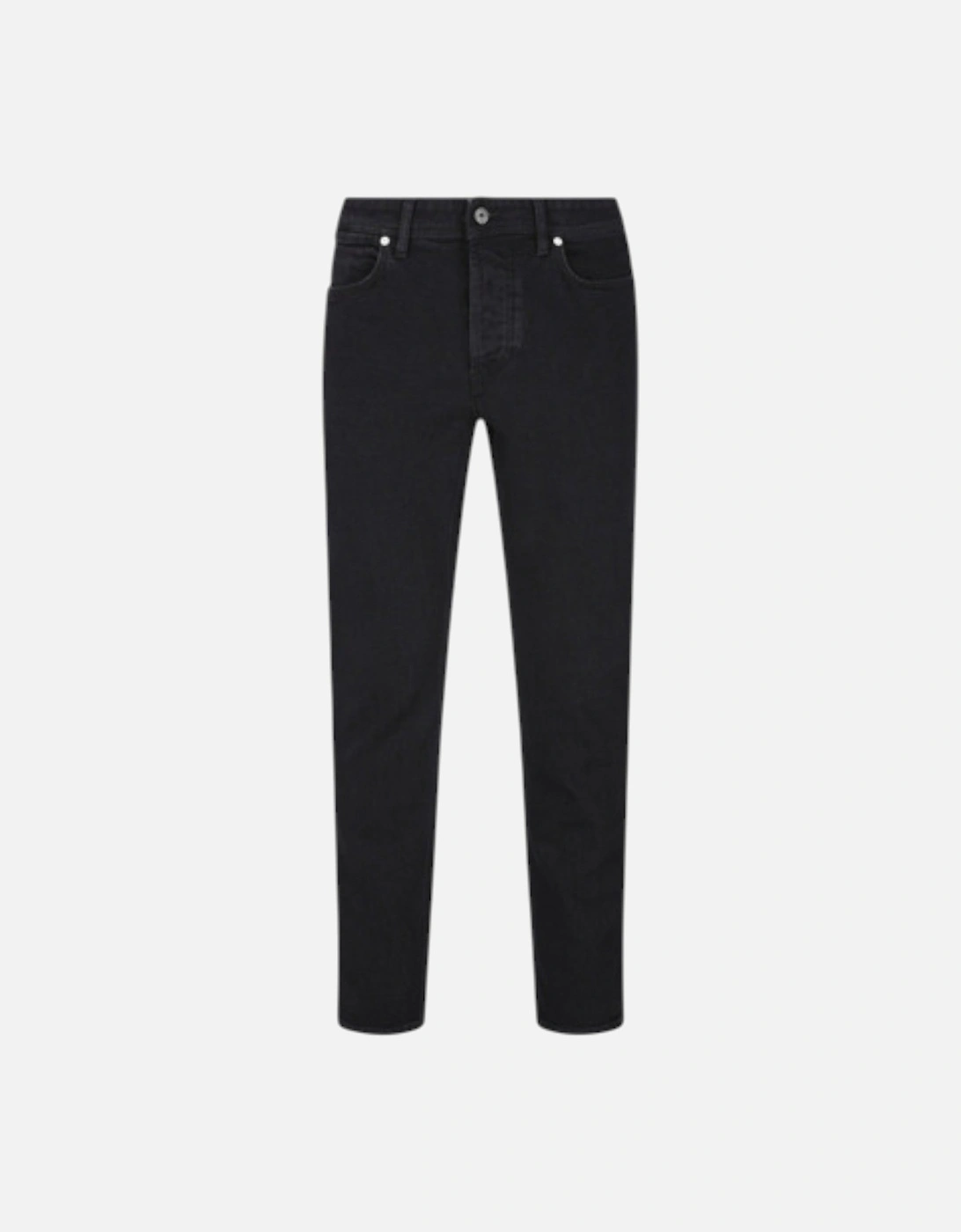 Black Denim Rinsed Slim Jeans, 3 of 2