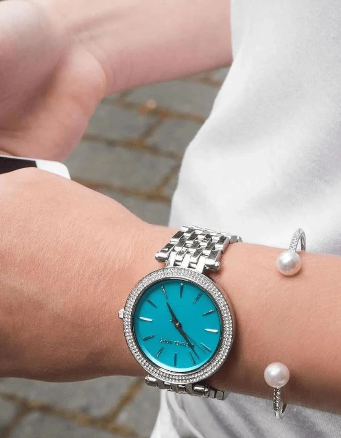 MK3515 Darci Turquoise Dial Ladies Watch