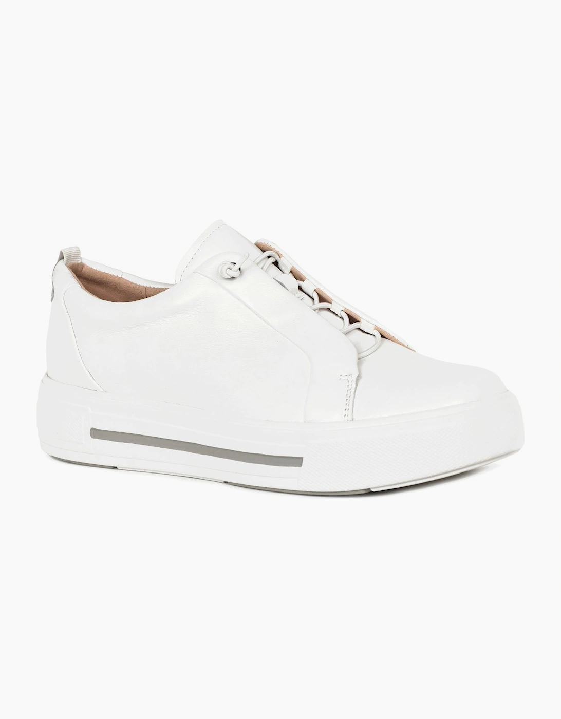 Caprice Women's White Guide Trainers  Size 3.5