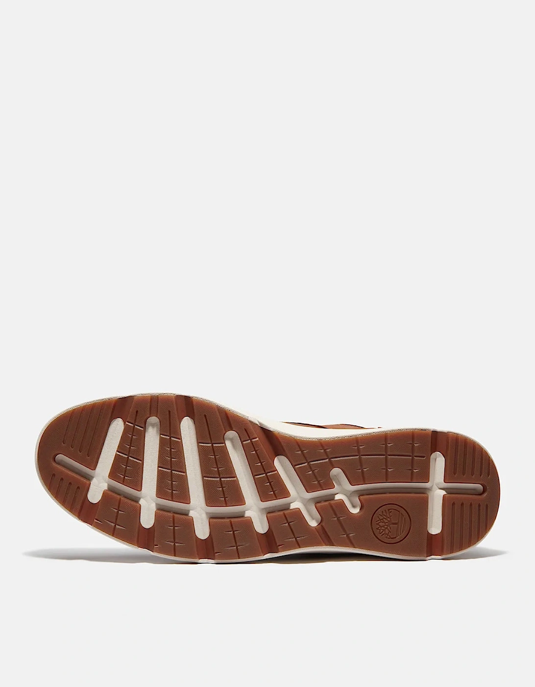 Parker Street Full Grain Leather Mens Trainers - Rust