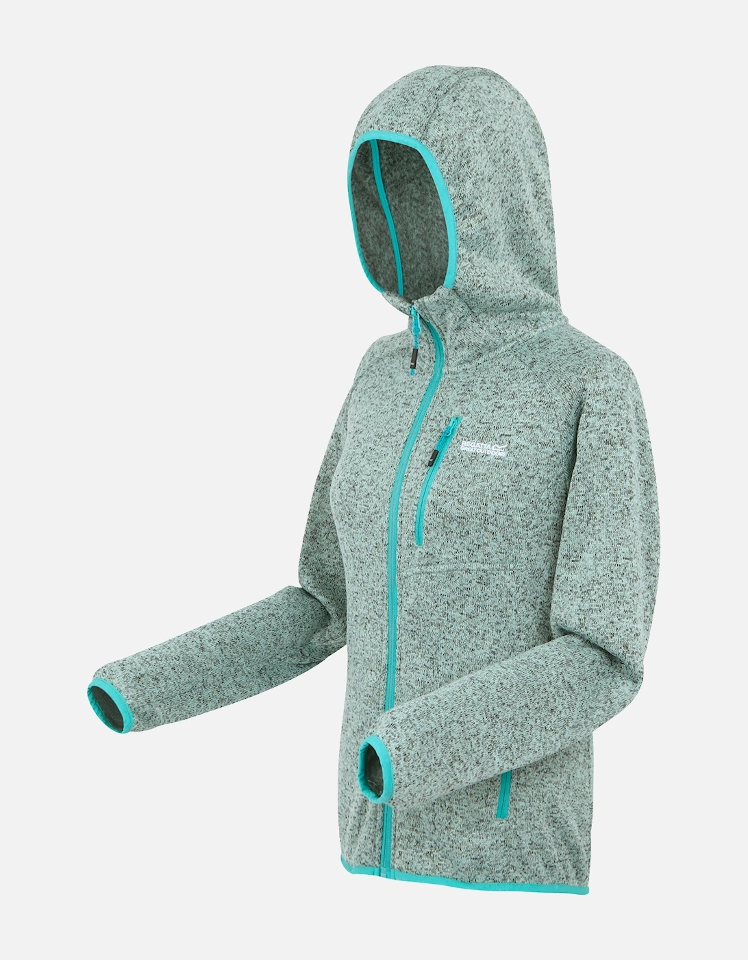 Womens/Ladies Newhill II Marl Full Zip Hoodie