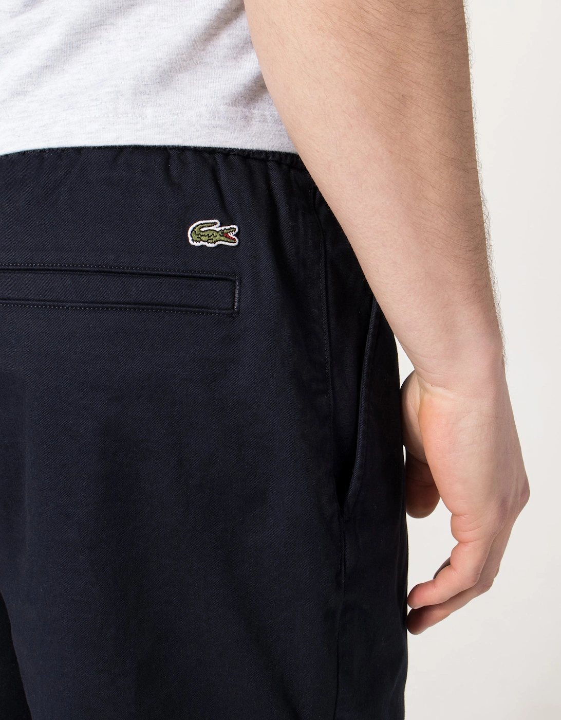 Regular Fit Stretch Cotton Chino Shorts