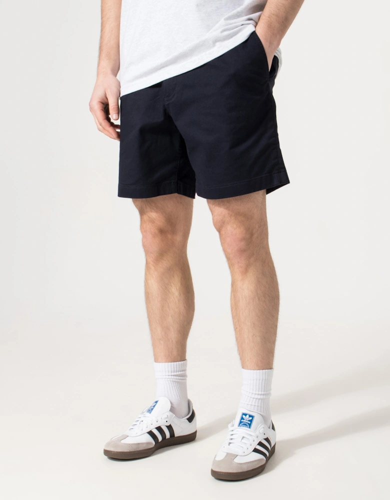 Regular Fit Stretch Cotton Chino Shorts