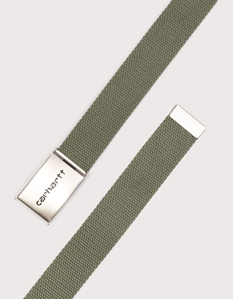 Chrome Clip Belt