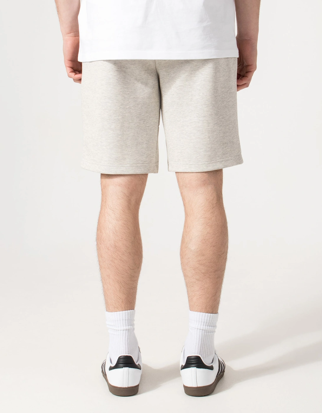 Regular Fit Double Knit Athletic Sweat Shorts