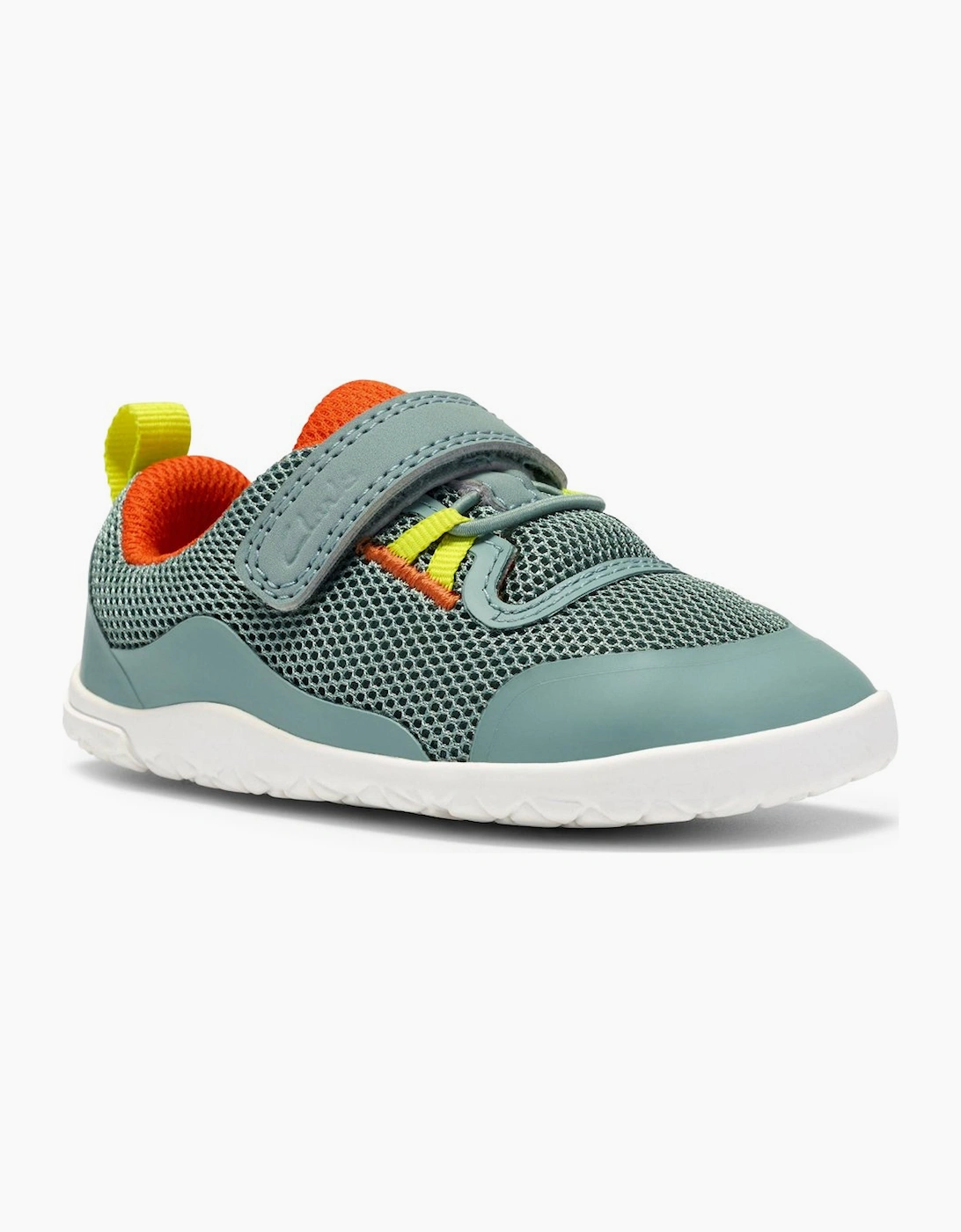 Clarks Girls Blue  Harbour Hero T First Shoes - Size 6.5/G (Wide) Kids