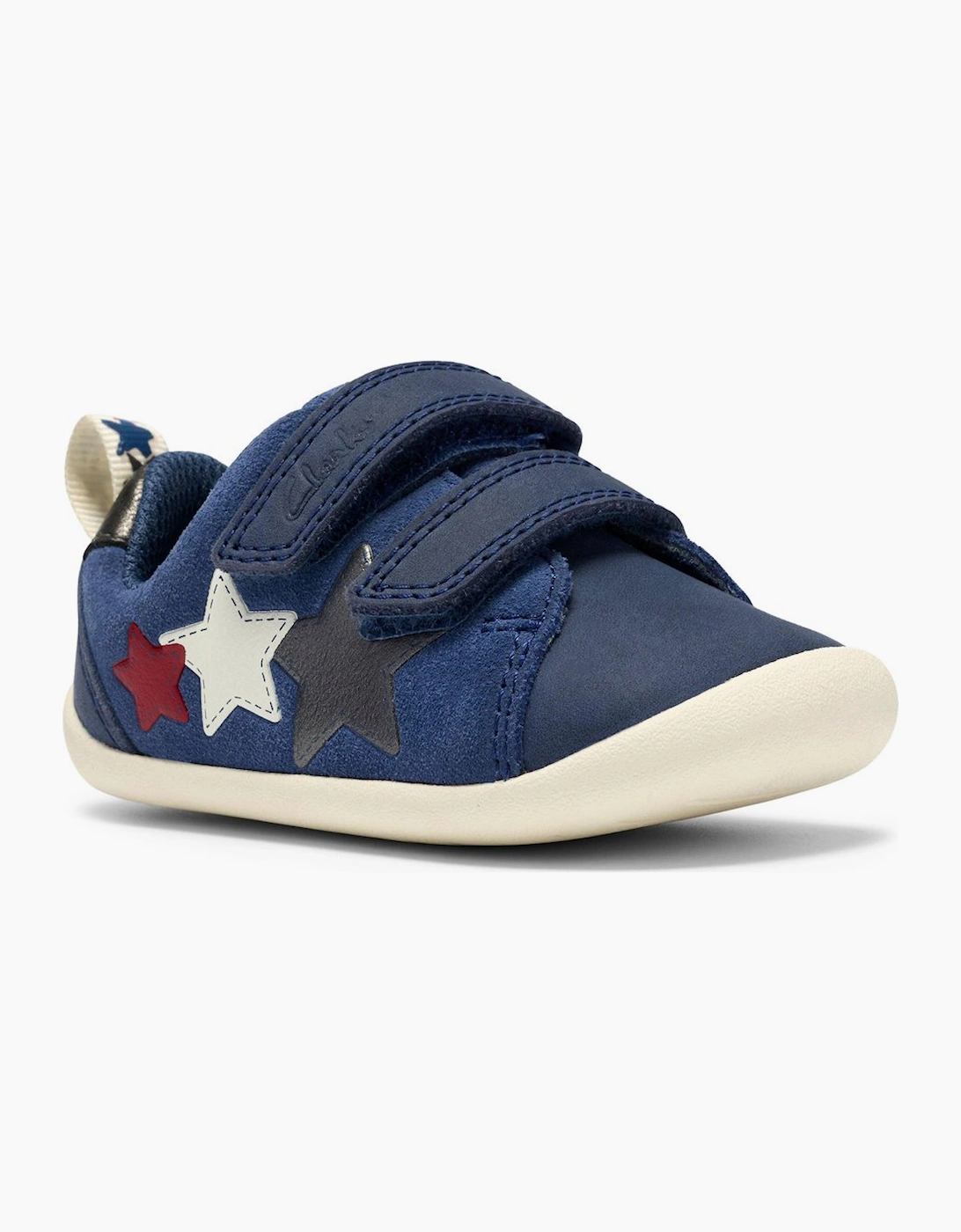 Clarks Boys Navy 'S Roamer City T Prewalkers  (Wide) 4.5/G Kids