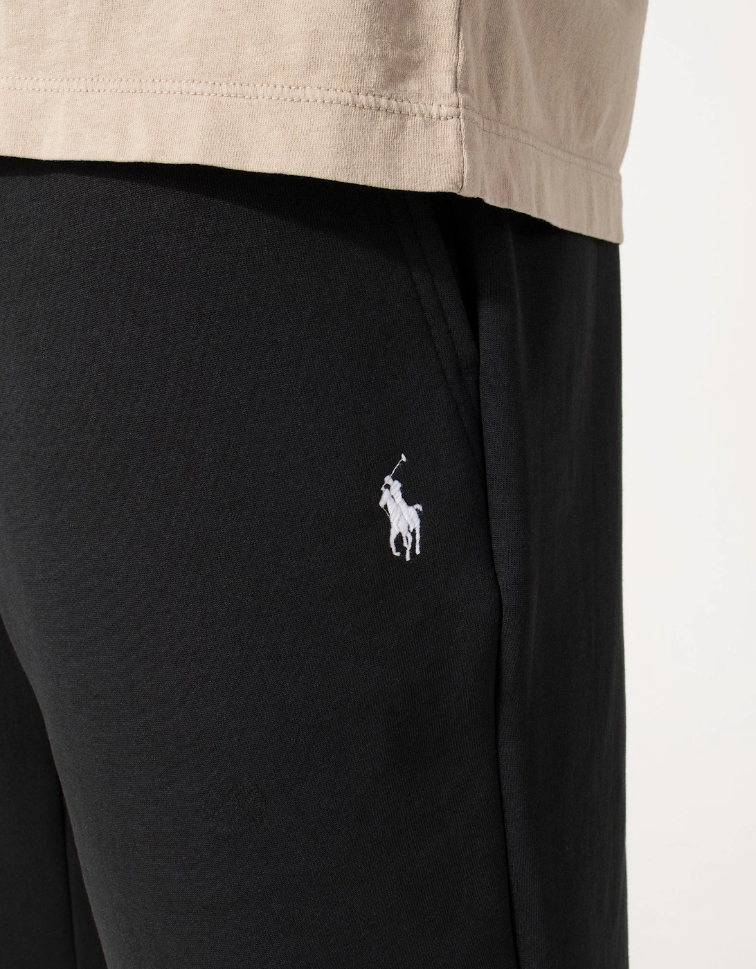 Regular Fit Double Knit Athletic Sweat Shorts