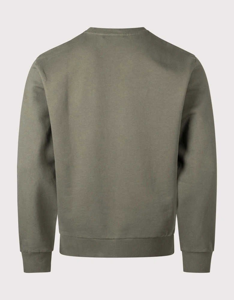 Script Embroidery Sweatshirt