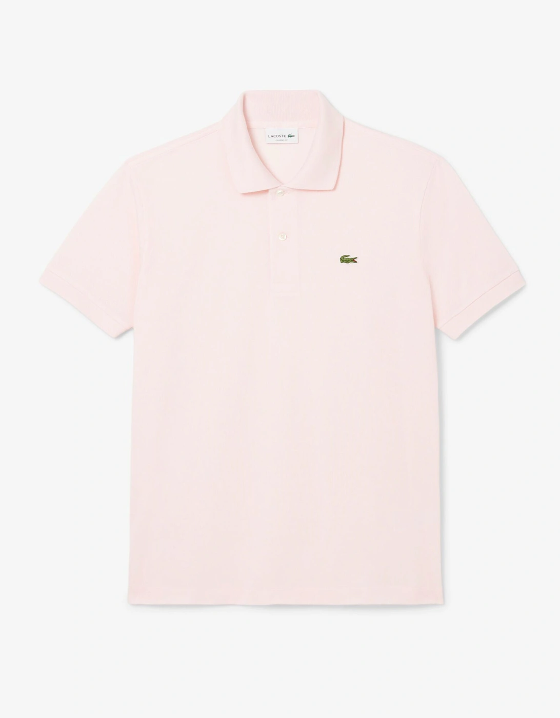 Classic Fit L.12.12 Mens Short Sleeve Polo Shirt - Flamingo T03