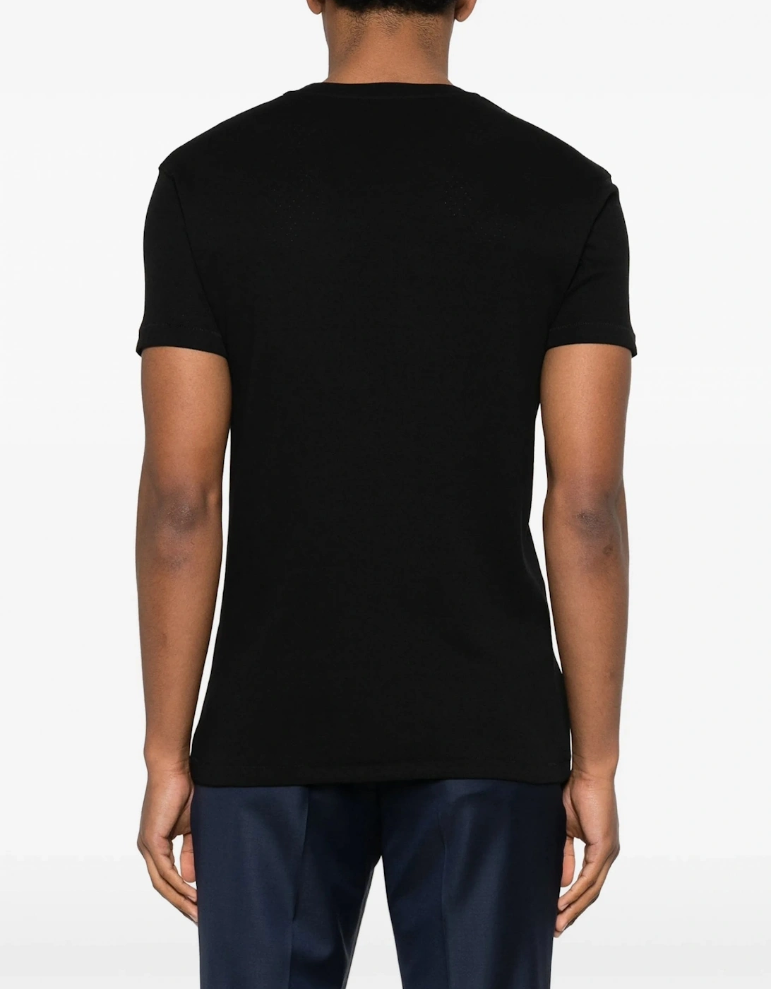 PERFORATED RIB T SHIRT