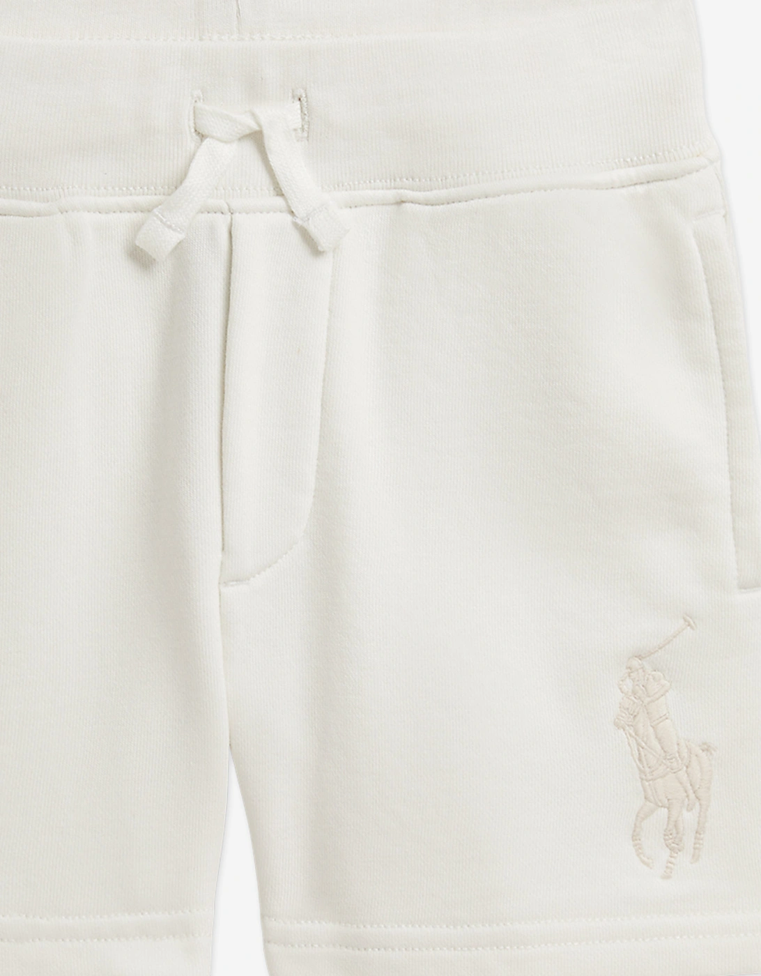 Boys French Terry Shorts in Ivory