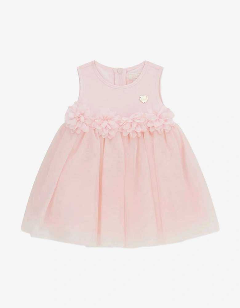 Baby Girls Tulle Dress with Knickers in Pink