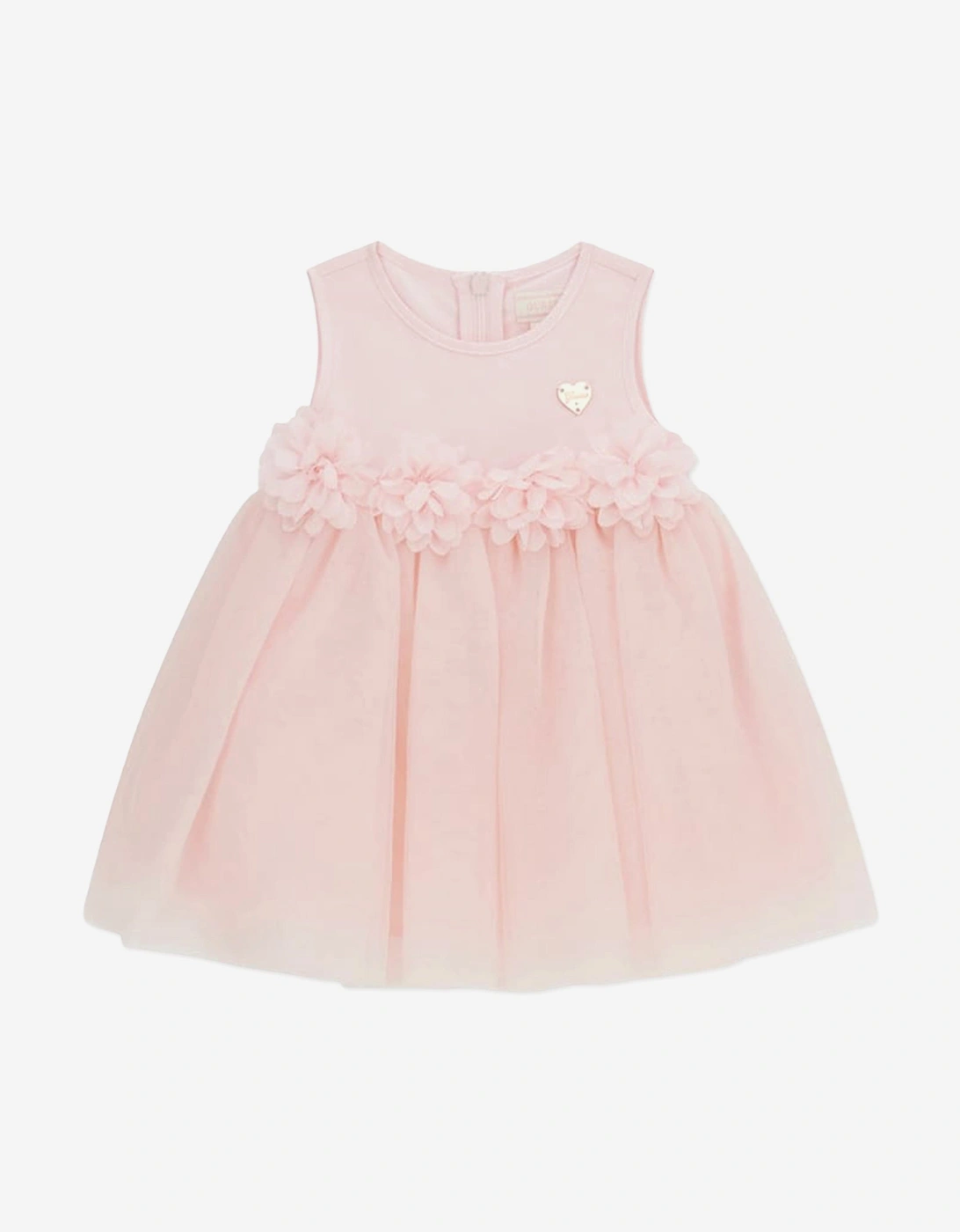 Baby Girls Tulle Dress with Knickers in Pink
