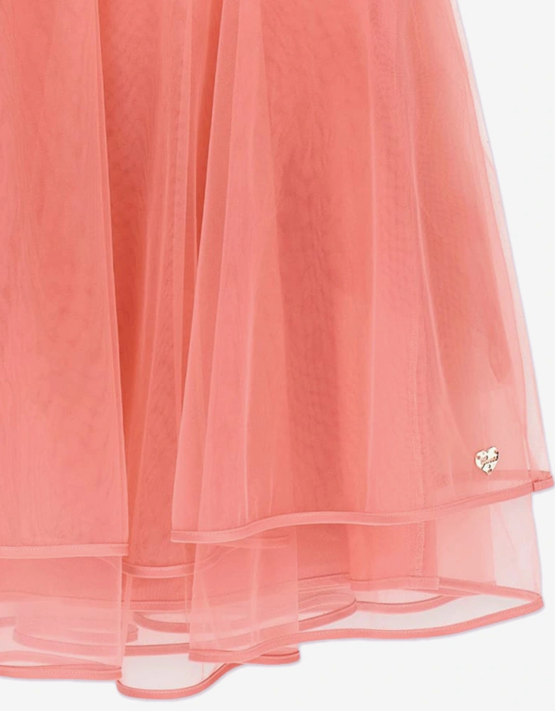 Girls Bow Ceremony Dress in Pink