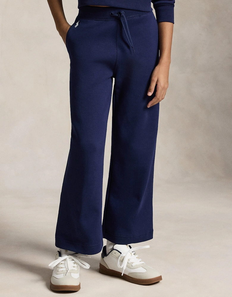 Girls Technical Knit Joggers in Navy