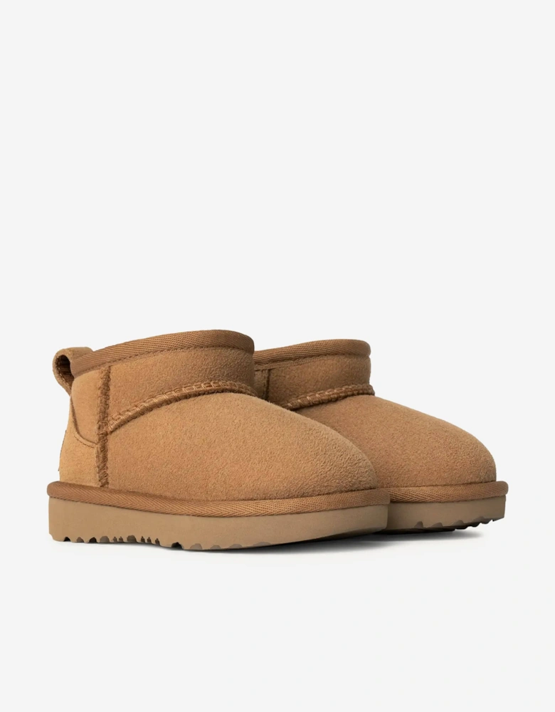 Kids Classic Ultra Mini Boots in Brown