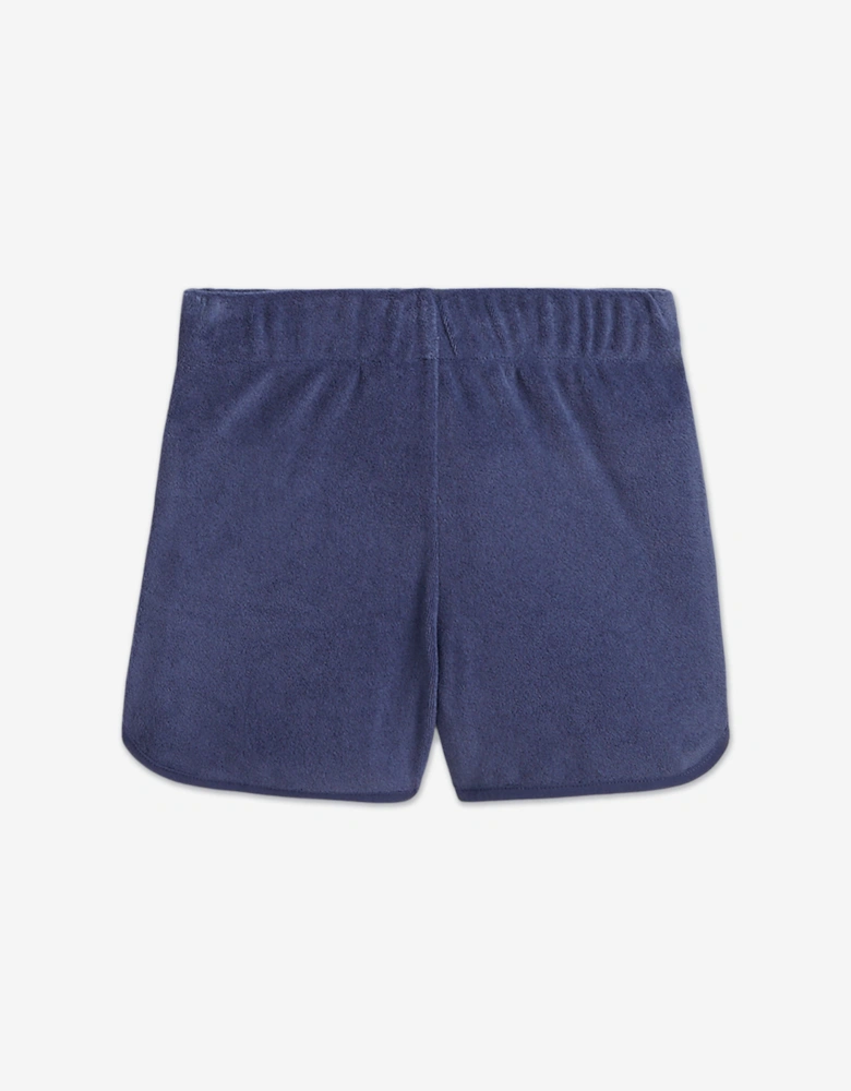 Boys Logo Short Set in Navy