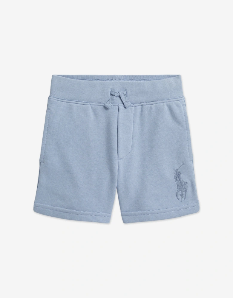 Boys French Terry Shorts in Blue