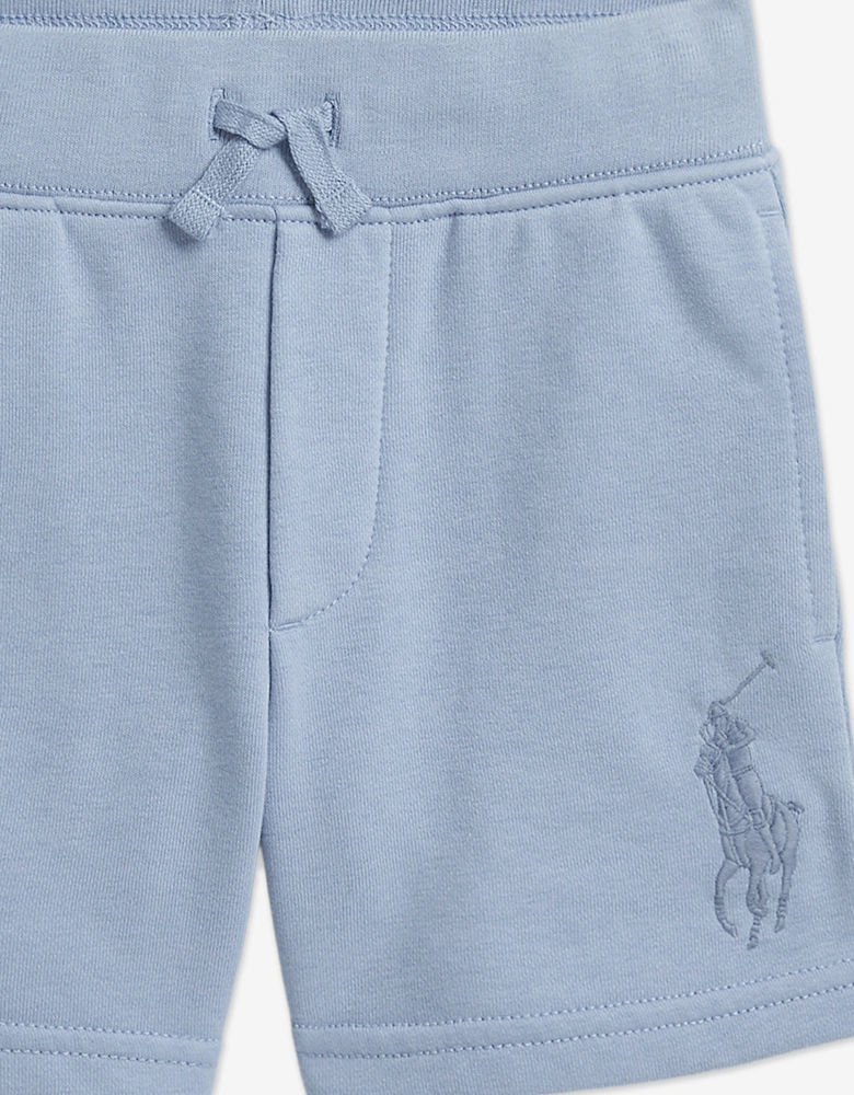 Boys French Terry Shorts in Blue