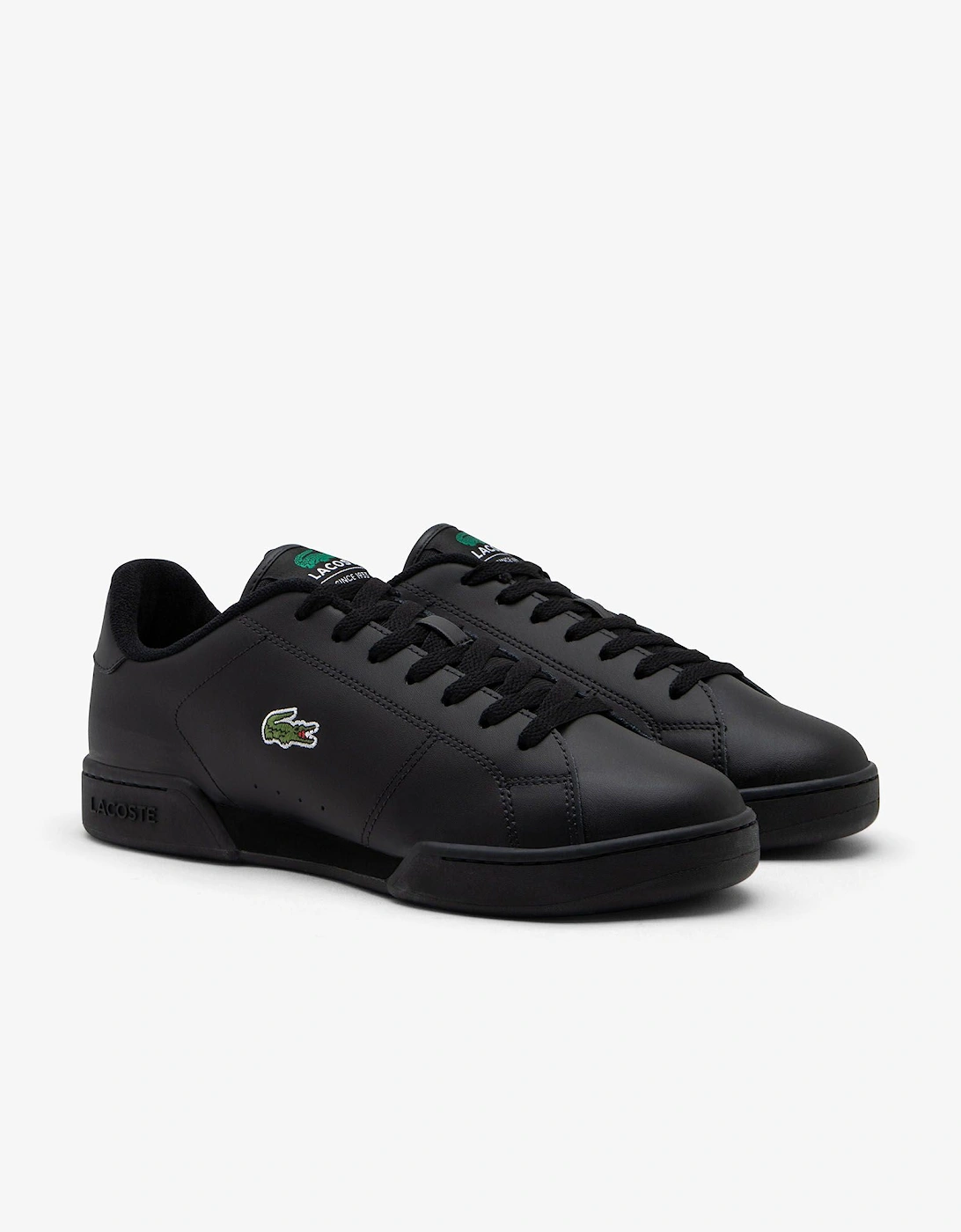 Lacoste Men's Black Carnaby Cup Sneakers - / 02H - Size 12