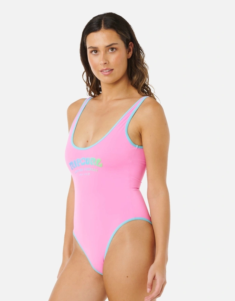 Rip Curl Womens Surf Puff 1 Piece Swimsuit
