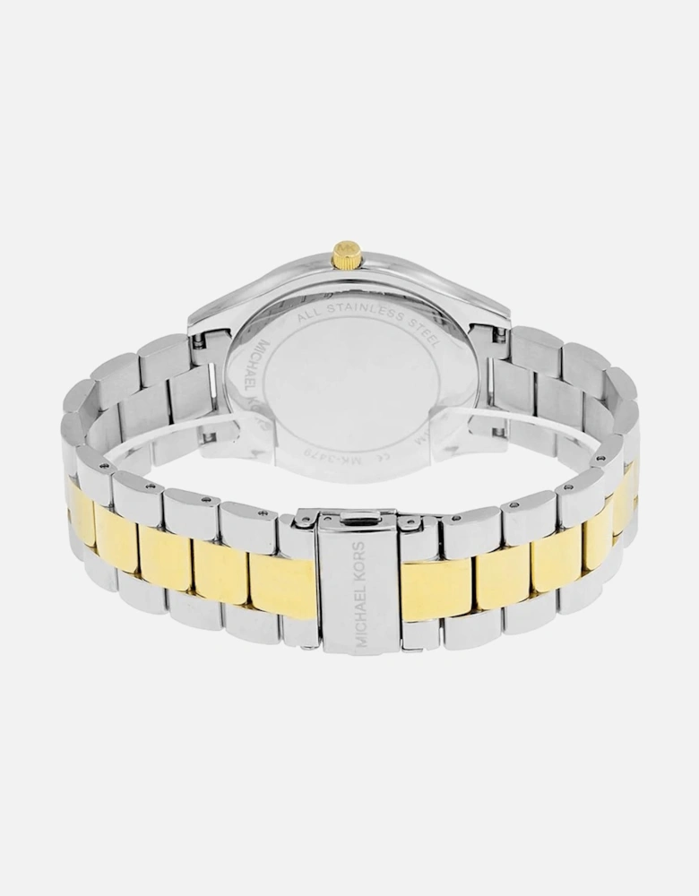 MK3479 Slim Runway Blue Dial Ladies Watch