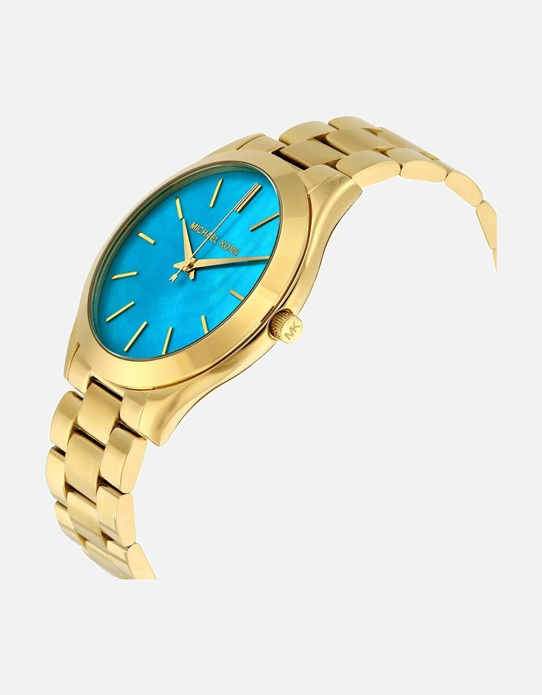 MK3492 Slim Runway Blue Dial Ladies Watch